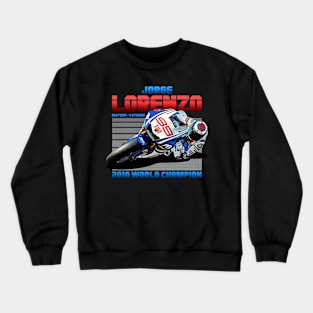 Jorge Lorenzo 2010 Legend Retro Crewneck Sweatshirt